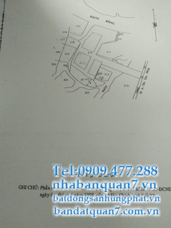 Bán đất thổ cư khu Kim Sơn quận 7