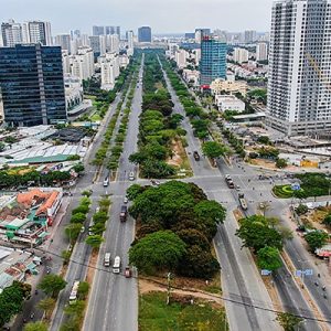 nut giao thong nguyen van linh nguyen huu tho