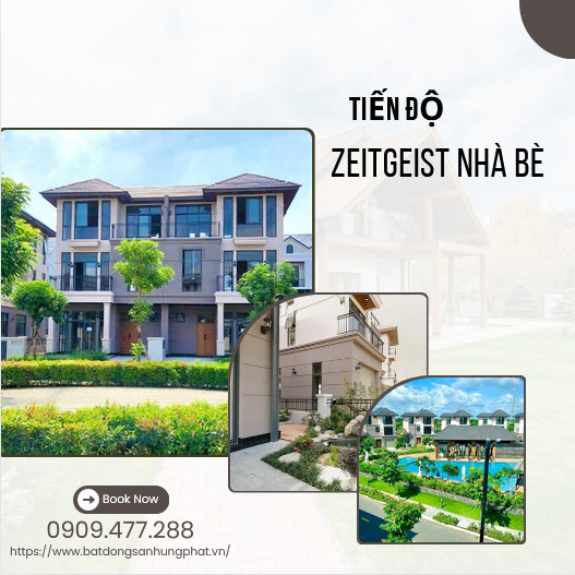 Tiến độ dự án Zeitgeist Nhà Bè T6/2024