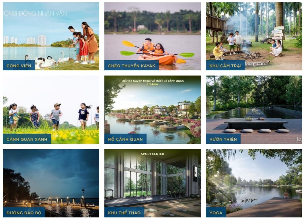 Tiện ích dự án Eco Retreat 